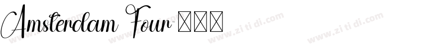 Amsterdam Four字体转换